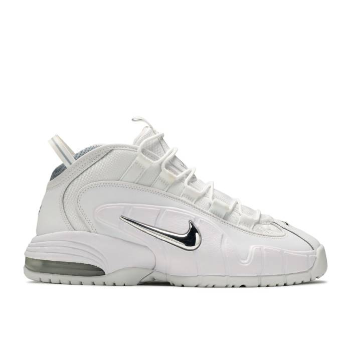 ナイキ Nike 【 Air Max Penny 1 White Metallic Men White/White-Metallic Silver 】 マックス ペニー メンズ 白色 ホワイト Silver 銀色・シルバー