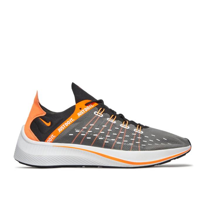 ナイキ Nike 【 Exp-X14 Se \u0027Just Do It\u0027 Men Black/Total Orange-White-Cool Grey 】 メンズ 黒いこと 黒いこと 薄墨色 薄墨色