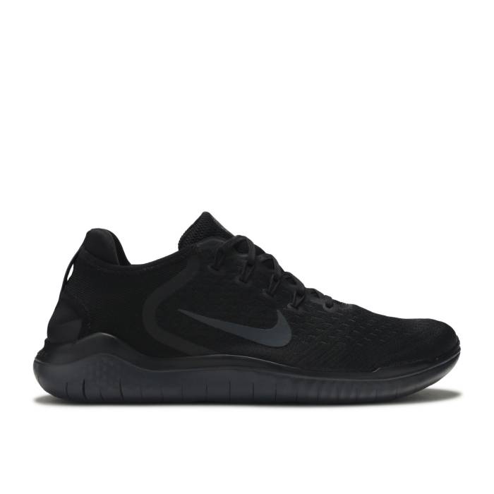 ナイキ Nike 【 Free Rn 2018 \u0027Black\u0027 Men Black/Anthracite 】 無償性 メンズ 黒いこと 黒いこと