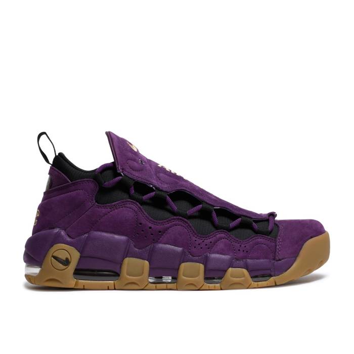 ナイキ Nike 【 Air More Money \u0027Purple\u0027 Men Purple/Metallic Gold-Black 】 メンズ Purple 紫・パープル