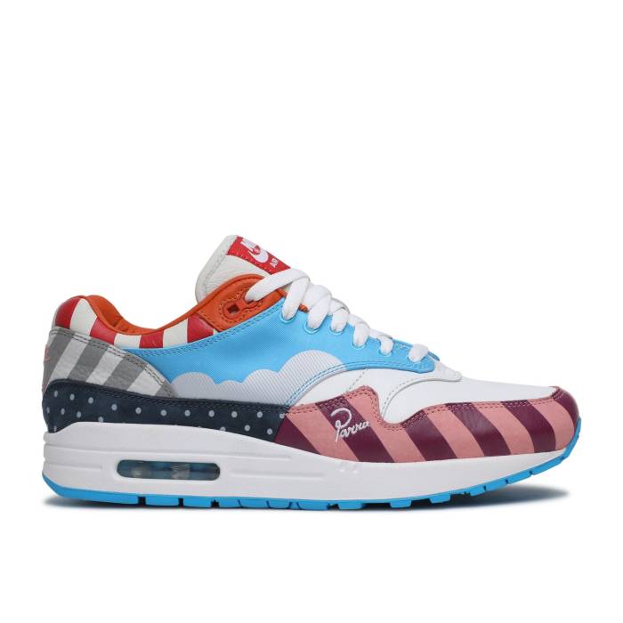 ナイキ Nike 【 Parra X Air Max 1 'Friends & Family' Men White/Pure Platinum 】 マックス メンズ 白色 ホワイト ピュア Platinum プラチナム