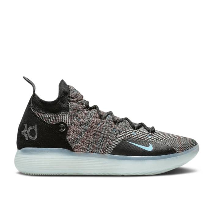ナイキ Nike 【 Zoom Kd 11 Ep \u0027Multi Color\u0027 Men Black/Persian Violet-Bright Crimson-Chlorine Blue 】 望遠レンズ メンズ 黒いこと 黒いこと 青碧 青色 メンズ靴-靴-スニーカー