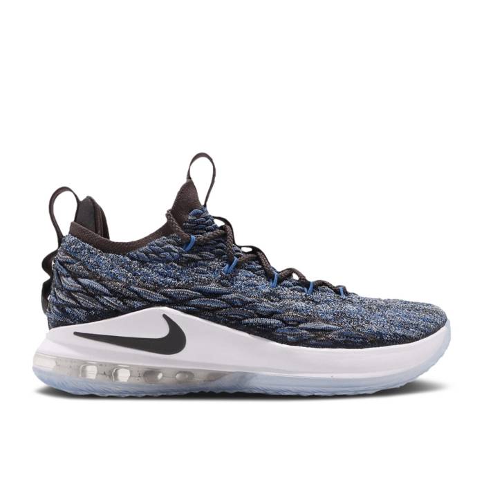 ナイキ Nike 【 Lebron 15 Low Ep \u0027Signal Blue\u0027 Men Signal Blue/Thunder Grey-Black 】 Lebron レブロン メンズ 青碧 青碧 サンダー
