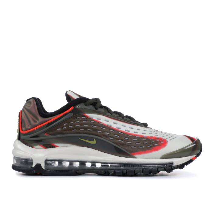 ナイキ Nike 【 Air Max Deluxe \u0027Sequoia\u0027 Men Sequoia/Camper Green-Team Orange-Black 】 マックス 晴れ晴れしい メンズ