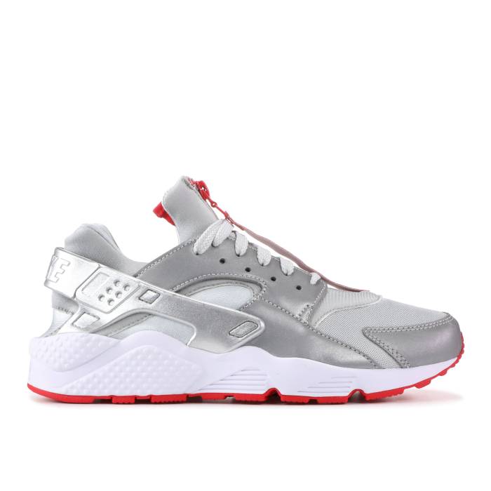 ナイキ Nike 【 Shoe Palace X Air Huarache Zip \u002725Th Anniversary\u0027 Men Silver/White 】 Huarache ハラチ メンズ Silver しろがね色・しろがね色 白いこと 白いこと 靴-スニーカー