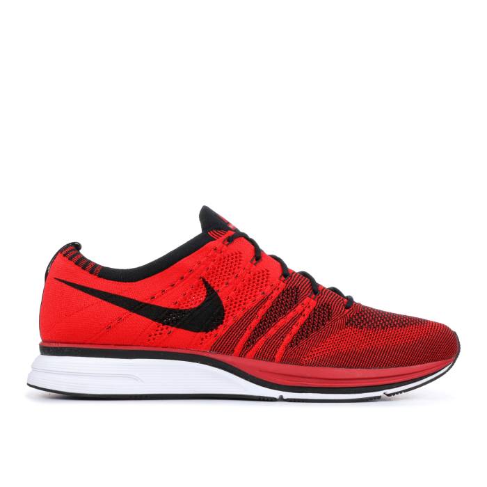 ナイキ Nike 【 Flyknit Trainer 'University Red' Men University Red/Black-White 】 フライニット トレーナー メンズ Red 赤・レッド