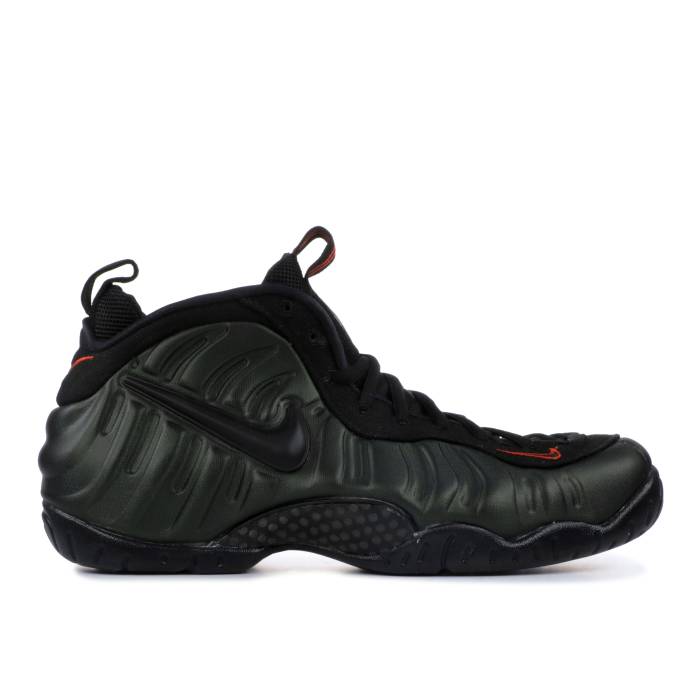 ナイキ Nike 【 Air Foamposite Pro \u0027Sequoia\u0027 Men Sequoia/Black-Team Orange 】 Foamposite フォームポジット 労働者階級 メンズ orange 橙・オレンジ色
