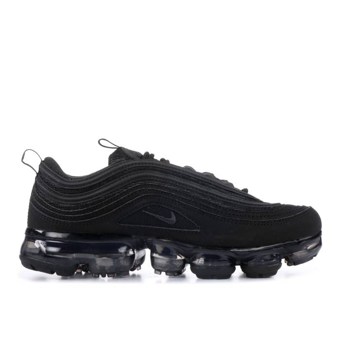 ナイキ Nike 【 Air Vapormax 97 Gs 'Triple Black' Youth Black/Metallic Silver 】 ジュニア キッズ 黒色 ブラック Silver 銀色・シルバー|スニケス