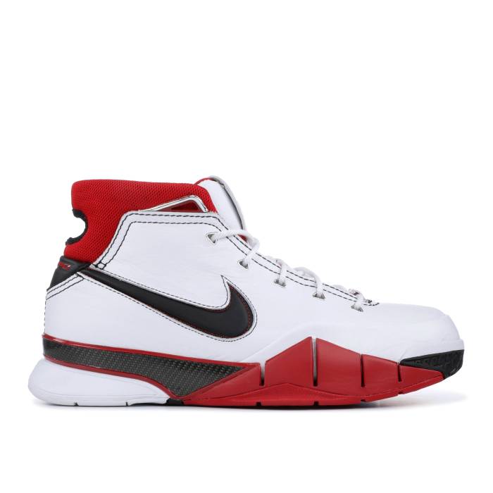 ナイキ Nike 【 Zoom Kobe 1 Protro \u0027All-Star\u0027 2018 Men White/Black/Varsity Red 】 望遠レンズ Kobe コービー 労働者階級トロ メンズ 白いこと 白いこと 黒いこと 黒いこと Red 赤・赤いこと