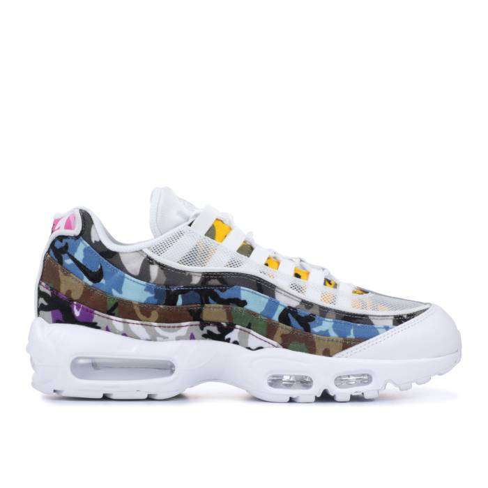 ナイキ Nike 【 Air Max 95 \u0027Erdl Party\u0027 Men White/Multi-Color 】 マックス メンズ 白いこと 白いこと