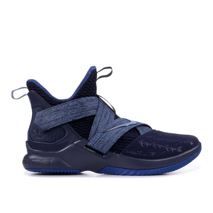 ナイキ Nike 【 Lebron Soldier 12 'Anchor' Men Blackened Blue/Work Blue-Gym Blue 】 Lebron レブロン ソルジャー メンズ 青色 ブルー