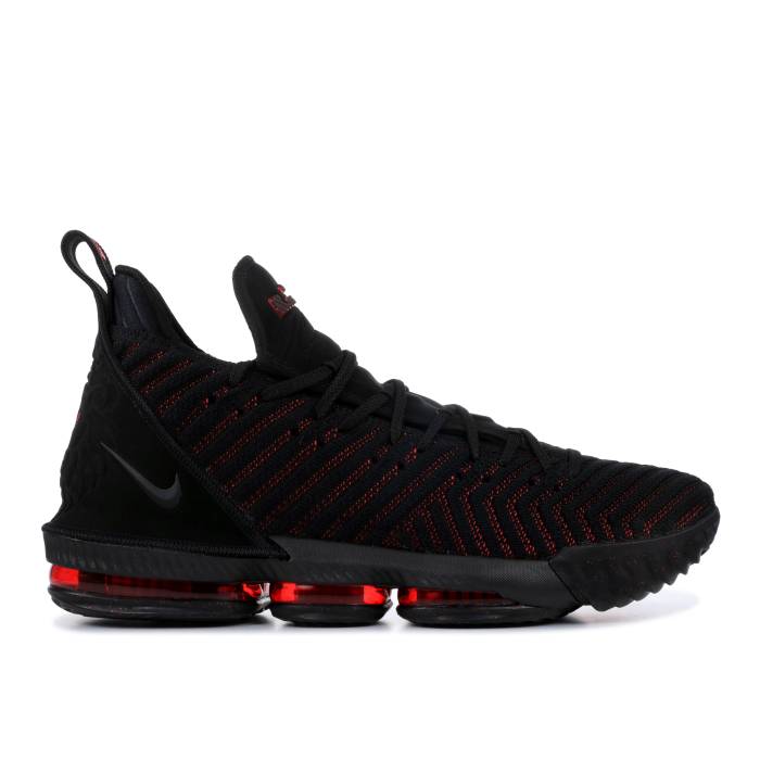 ナイキ Nike 【 Lebron 16 'Fresh Bred' Men Black/Black-University Red 】 Lebron レブロン メンズ 黒色 ブラック Red 赤・レッド