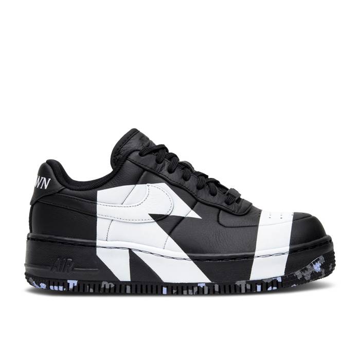 ナイキ Nike 【 Wmns Air Force 1 Low Upstep 'Uptown' Women Black/White 】 レディース 黒色 ブラック 白色 ホワイト｜スニケス