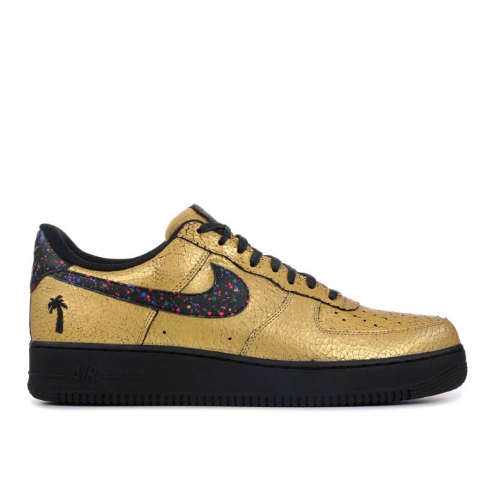 ナイキ Nike 【 Air Force 1 Low \u0027Caribana Festival\u0027 Men Metallic Gold/Black-Black-Red Orbit 】 メンズ ゴールド