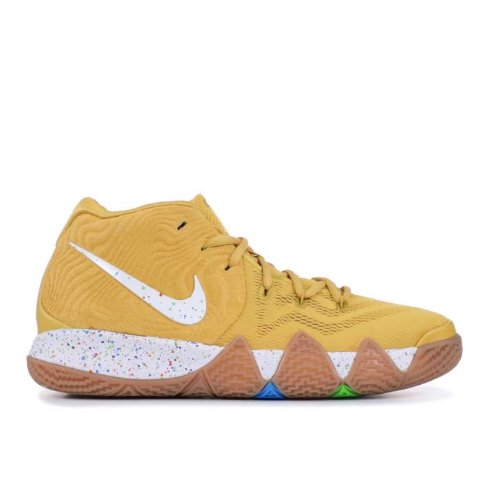 ナイキ Nike 【 Kyrie 4 'Cinnamon Toast Crunch' Gs Youth Metallic Gold Coin/White 】 Kyrie カイリー ジュニア キッズ ゴールド コイン 白色 ホワイト