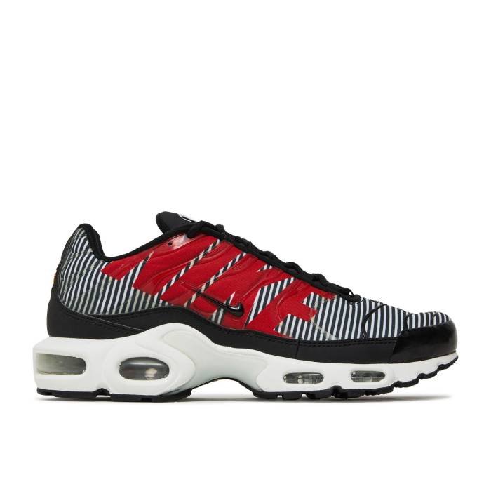 ナイキ Nike 【 Air Max Plus Se 'Big Logo' Men Black/Pure Platinum-White 】 マックス メンズ 黒色 ブラック ピュア