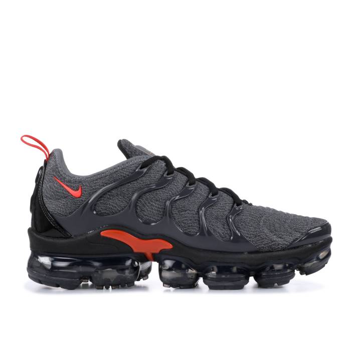 ナイキ Nike 【 Air Vapormax Plus 'Wolf Grey' Men Wolf Grey/Wolf Grey-Habanero Red 】 メンズ 灰色 グレー Red 赤・レッド
