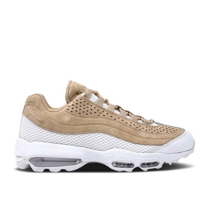 ナイキ Nike 【 Air Max 95 Ultra Premium 2.0 Br \u0027Vachetta Tan\u0027 Men Vachetta Tan/White 】 マックス ultra ウルトラ Premium 割り増し金 メンズ 白いこと 白いこと