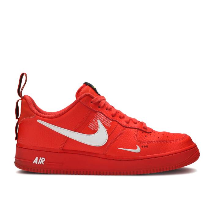 ナイキ Nike 【 Air Force 1 '07 Lv8 'Overbranding' Men Team Orange/White-Black-Tour Yellow 】 メンズ Team チーム orange 橙・オレンジ yellow 黄色・イエロー