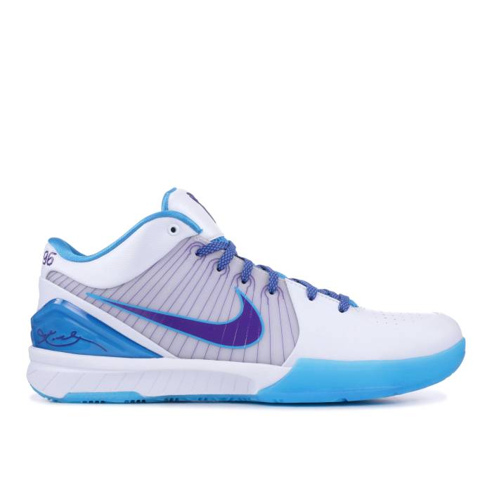 ナイキ Nike 【 Zoom Kobe 4 Protro Draft Day 2019 Men White/Orion Blue/Varsity Purple 】 ズーム Kobe コービー プロトロ メンズ 白色 ホワイト オリオン 青色 ブルー Purple 紫・パープル