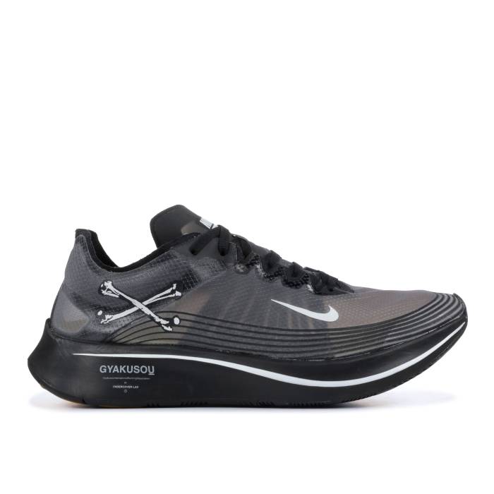 ナイキ Nike 【 Gyakusou X Zoom Fly Sp \u0027Black\u0027 Men Black/Sail-Mineral Yellow-Black 】 望遠レンズ メンズ 黒いこと 黒いこと