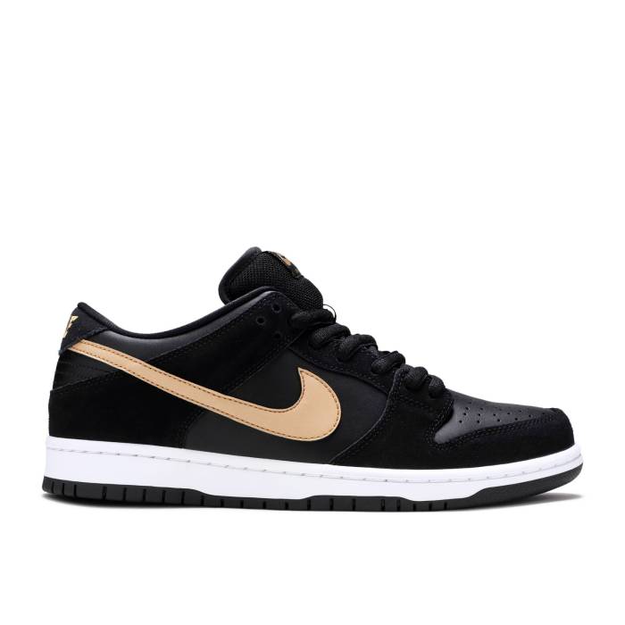 ナイキ Nike 【 Dunk Low Sb Pro 'Metallic Gold' Men Black/Metallic Gold-White 】 ダンク エスビー プロ メンズ 黒色 ブラック