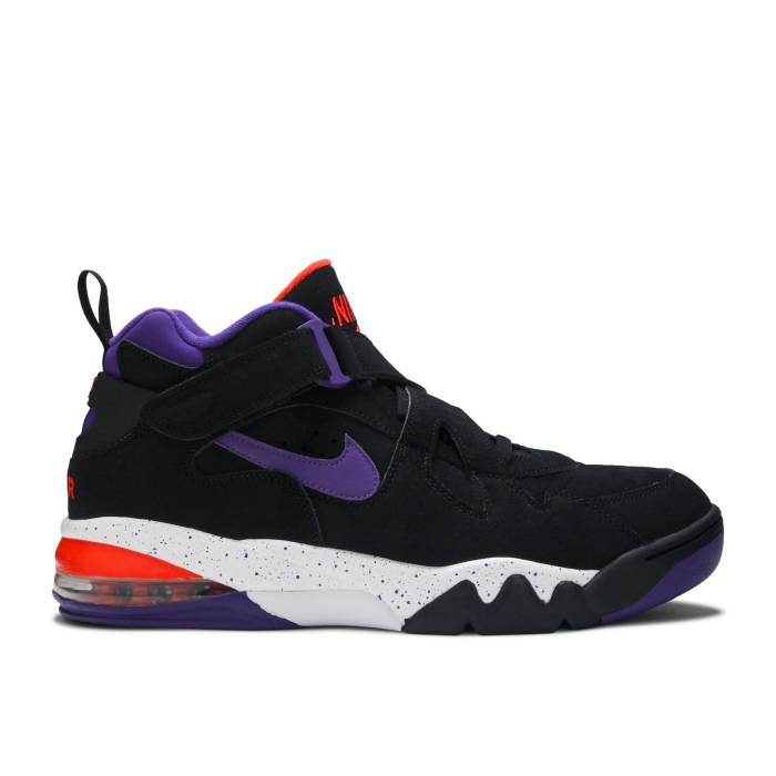ナイキ Nike 【 Air Force Max Cb 'Suns Away' Men Black/Court Purple-Team Orange-White 】 マックス メンズ 黒色 ブラック コート|スニケス