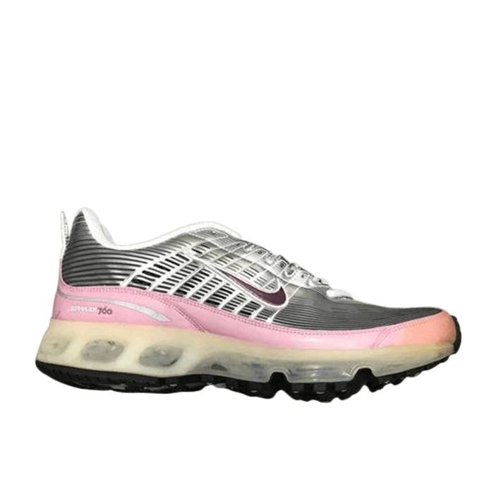 ナイキ Nike 【 Wmns Air Max 360 \u0027Metallic Silver\u0027 Women Metallic Silver/White-Pink Mist 】 マックス レディース Silver しろがね色・しろがね色