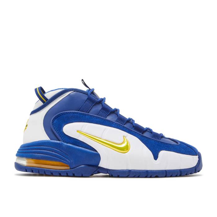 ナイキ Nike 【 Air Max Penny 1 \u0027Warriors\u0027 Men Deep Royal/Amarillo-White 】 マックス ペニー メンズ ディープ