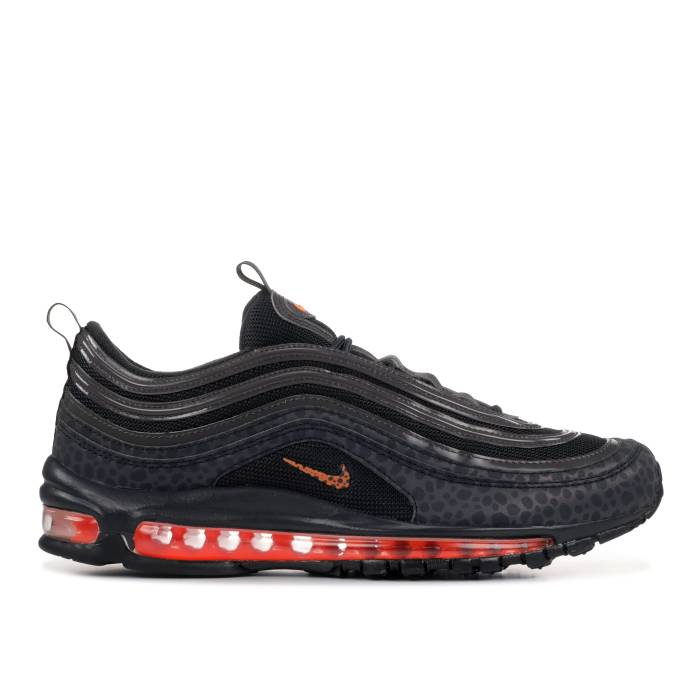 ナイキ Nike 【 Air Max 97 \u0027Off Noir\u0027 Men Off Noir/Total Orange-Thunder Grey 】 マックス メンズ 薄墨色 薄墨色