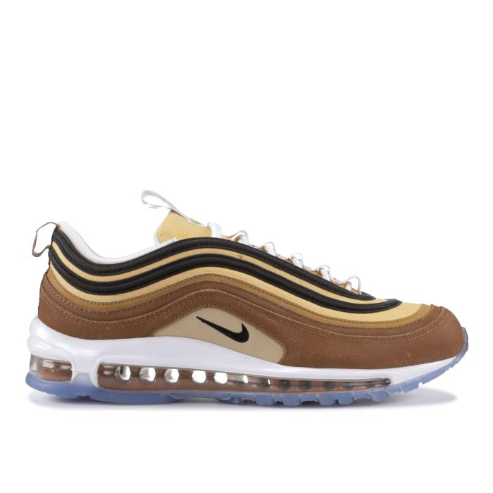 ナイキ Nike 【 Air Max 97 \u0027Unboxed\u0027 Men Ale Brown/Black-Elemental Gold 】 マックス メンズ 赤銅色 赤銅色 ゴールド