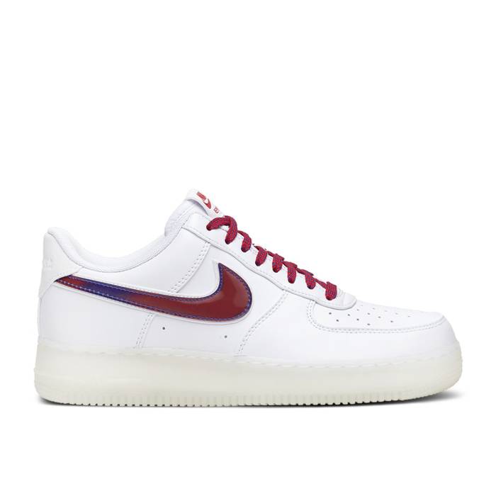 ナイキ Nike 【 Air Force 1 \u0027De Lo Mio\u0027 Men White/University Red-Sport Blue 】 メンズ 白いこと 白いこと 青み 青色