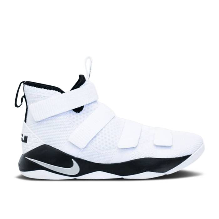 ナイキ Nike 【 Lebron Soldier 11 Tb Promo 'White' Men White/Metallic Silver-Black 】 Lebron レブロン ソルジャー メンズ 白色 ホワイト｜スニケス