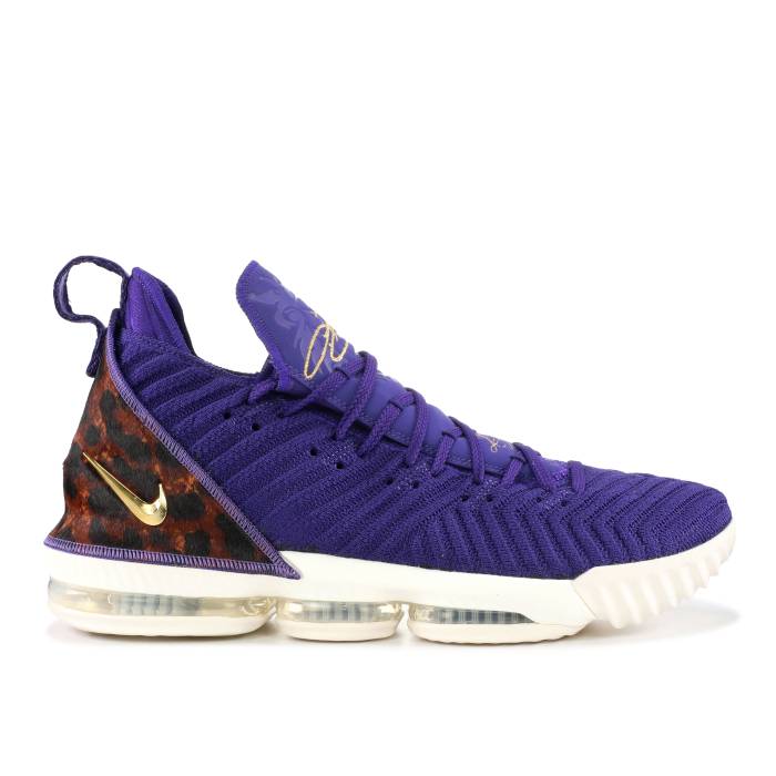 ナイキ Nike 【 Lebron 16 \u0027King Court Purple\u0027 Men Court Purple/Metallic Gold 】 Lebron レブロン 厚地の外套 メンズ 厚地の外套 Purple 紫・パープル ゴールド