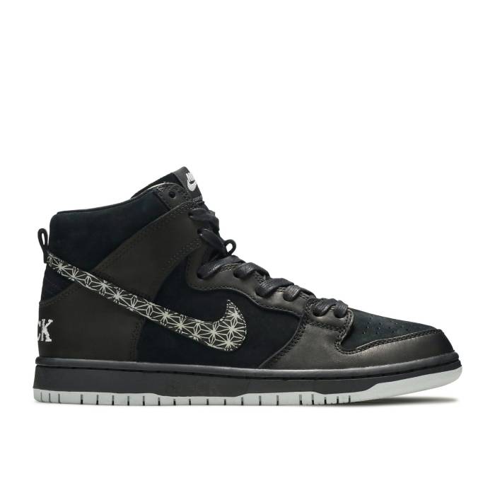 ナイキ Nike 【 Black Bar X Sb Zoom Dunk High Pro \u0027Black\u0027 Men Black/Black Wolf Grey 】 黒いこと 黒いこと エスビー 望遠レンズ ダンク ご機嫌 労働者階級 メンズ 黒いこと 黒いこと 薄墨色 薄墨色