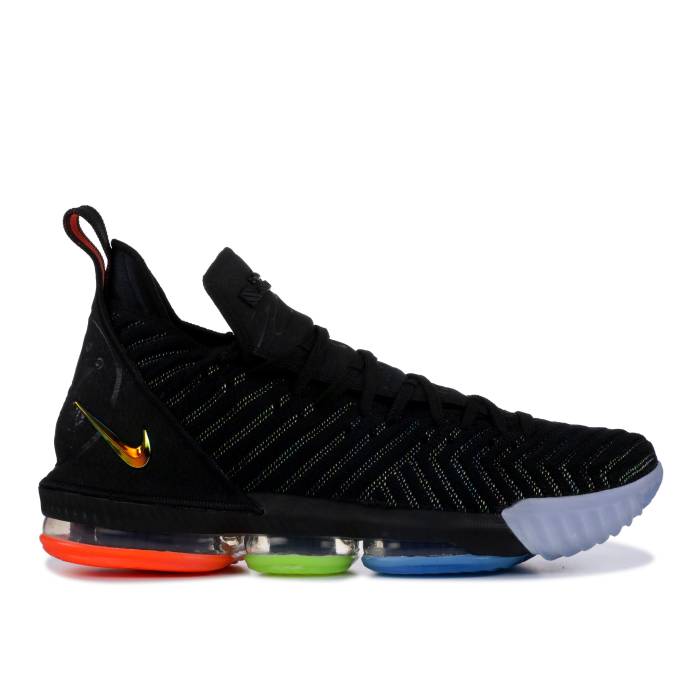 ナイキ Nike 【 Lebron 16 \u0027I Promise\u0027 Men Black/Multicolor 】 Lebron レブロン メンズ 黒いこと 黒いこと
