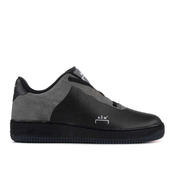 ナイキ Nike 【 A-Cold-Wall* X Air Force 1 Low \u0027Black\u0027 Men Black/Dark Grey-White 】 メンズ 黒いこと 黒いこと