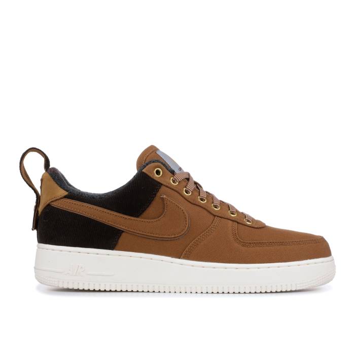 ナイキ Nike 【 Carhartt Wip X Air Force 1 \u002707 Premium \u0027Ale Brown\u0027 Men Ale Brown/Ale Brown/Sail 】 Premium 割り増し金 メンズ 赤銅色 赤銅色