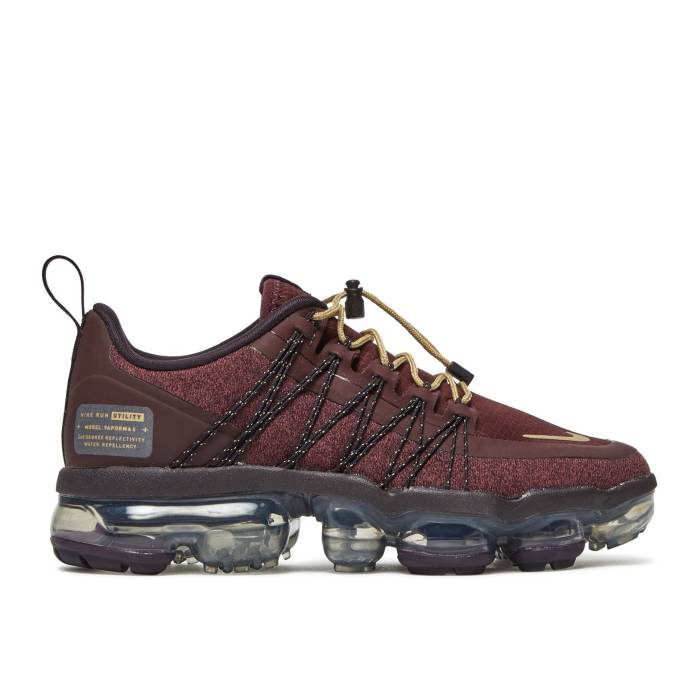 ナイキ Nike 【 Wmns Air Vapormax Run Utility 'Burgundy Crush' Women Burgundy Crush/Metallic Gold-Burgundy Ash-Sail 】 ラン レディース ワイン色・バーガンディー|スニケス