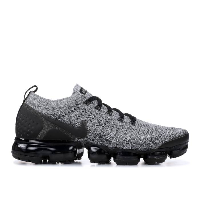 ナイキ Nike 【 Air Vapormax Flyknit 2 \u0027Cookies And Cream\u0027 Men White/Black-Black 】 飛球編み物 メンズ 白いこと 白いこと