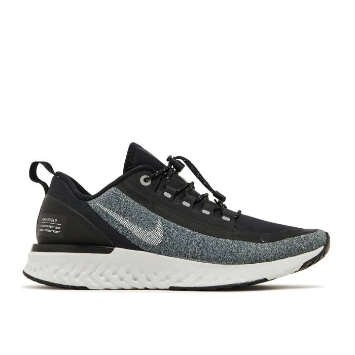 ナイキ Nike 【 Wmns Odyssey React Shield \u0027Cool Grey\u0027 Women Black/White-Cool Grey-Vast Grey 】 リアクト レディース 黒いこと 黒いこと 薄墨色 薄墨色