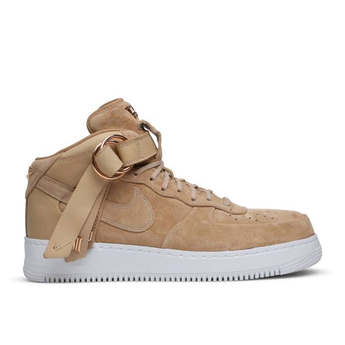 ナイキ Nike 【 Victor Cruz X Air Force 1 Mid \u0027Vachetta Tan\u0027 Men Vachetta Tan/White 】 ミッド メンズ 白いこと 白いこと