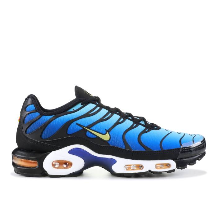ナイキ Nike 【 Air Max Plus \u0027Hyper Blue\u0027 2018 Men Black/Chamois-Sky Blue-Hyper Blue 】 マックス メンズ 黒いこと 黒いこと 青碧 青碧