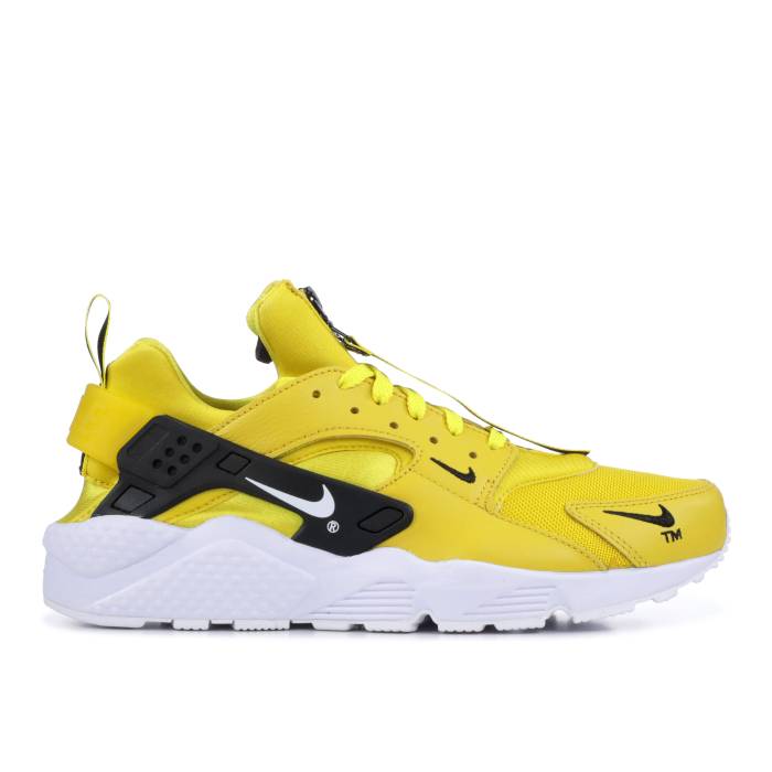 ナイキ Nike 【 Air Huarache Zip \u0027Bright Citron\u0027 Men Bright Citron/White-Black 】 Huarache ハラチ メンズ