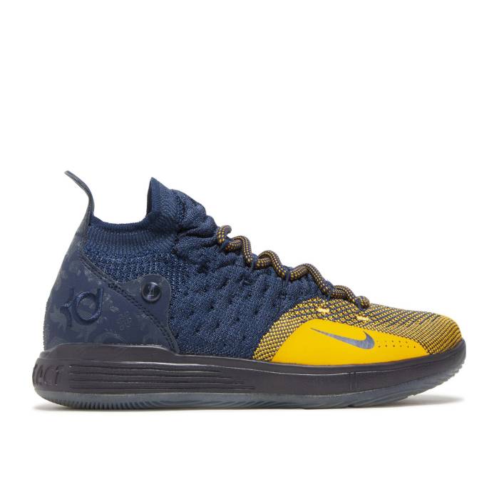ナイキ Nike 【 Zoom Kd 11 ガウス \u0027Chinese Zodiac\u0027 Youth College Navy/University Gold 】 望遠レンズ 御坊っちゃん キッズ 単科大学 紺色 米国海軍 ゴールド