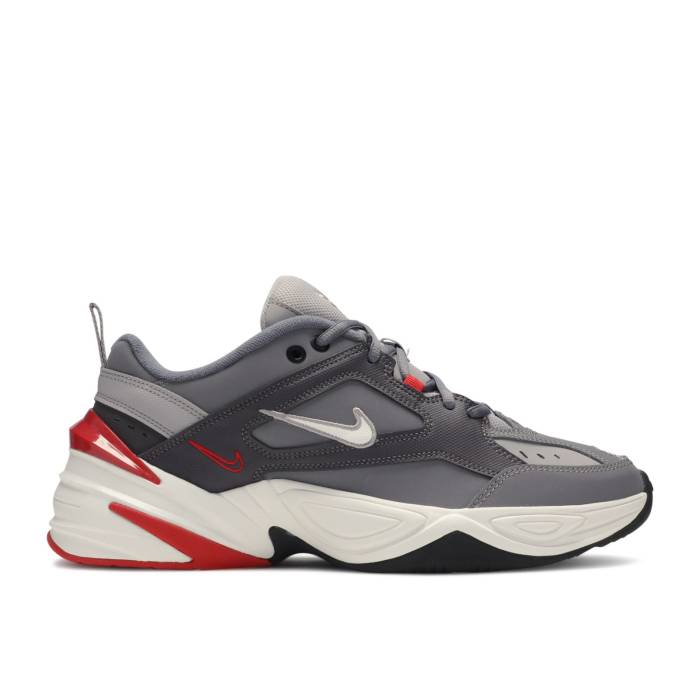 ナイキ Nike 【 M2K Tekno \u0027Gunsmoke\u0027 Men Gunsmoke/Natural Heather-University Red 】 メンズ 自然的 Red 赤・赤いこと