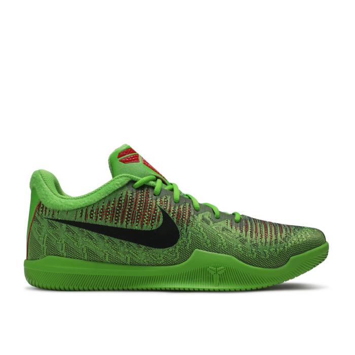 ナイキ Nike 【 Mamba Rage \u0027Grinch\u0027 Men Electric Green/Black-Green Apple-Volt-University Red 】 マンバ メンズ green 緑・緑であること Red 赤・赤いこと
