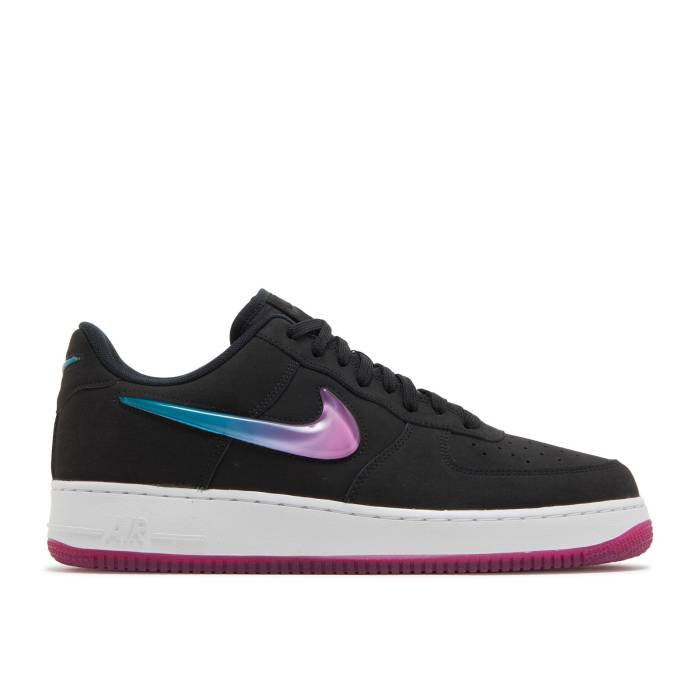 ナイキ Nike 【 Air Force 1 Jewel 'Active Fuchsia' Men Black/Active Fuchsia-Blue Lagoon-White 】 メンズ 黒色 ブラック
