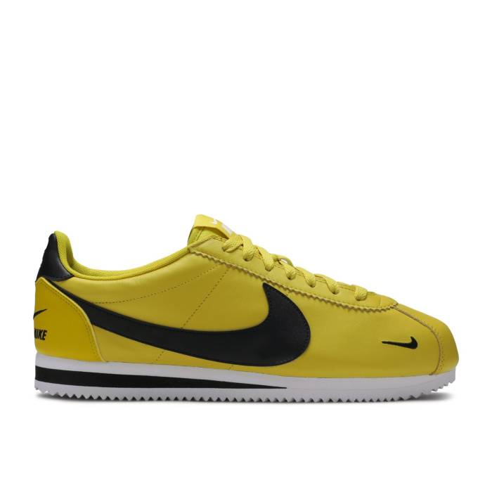 ナイキ Nike 【 Classic Cortez Premium 'Bright Citron' Men Bright Citron/Black-White 】 クラシック コルテッツ Premium プレミアム メンズ|スニケス