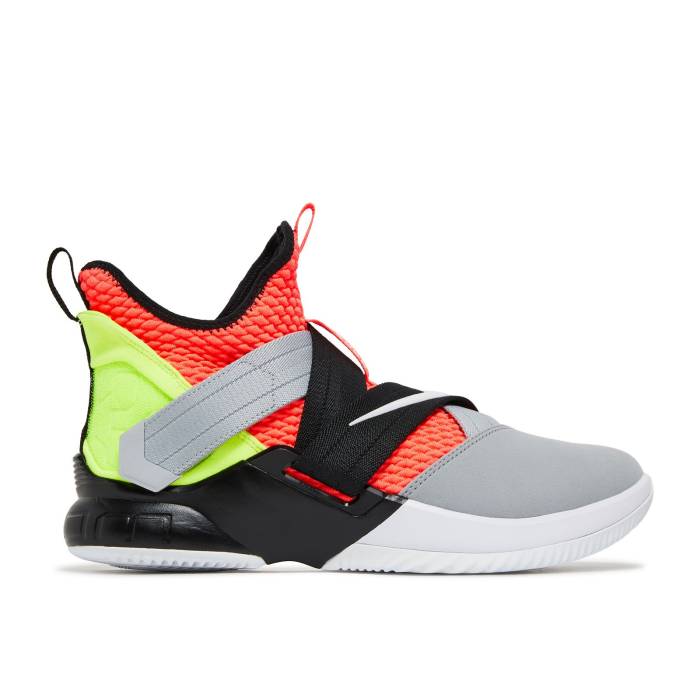 ナイキ Nike 【 Lebron Soldier 12 \u0027Hot Lava\u0027 Men Hot Lava/Black-White 】 Lebron レブロン ソルジャー メンズ